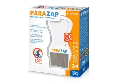 Peigne anti-poux et anti-lentes PARAZAP®