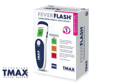 Thermomètre sans contact FEVERFLASH® TMAX55