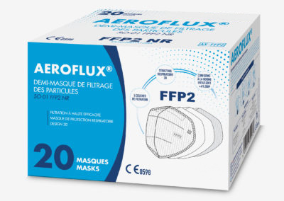 Demi-masque de filtrage des particules AEROFLUX®