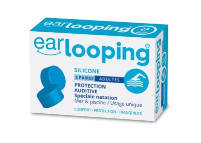 Protections Auditives en silicone, spécial natation, Earlooping®
