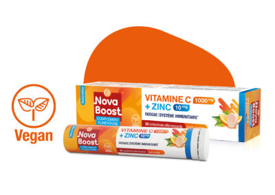 Novaboost vitamine C 1000 mg + Zinc 10 mg