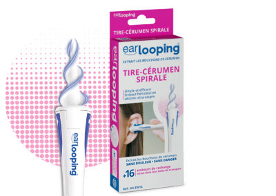 Cure oreilles silicone Earlooping